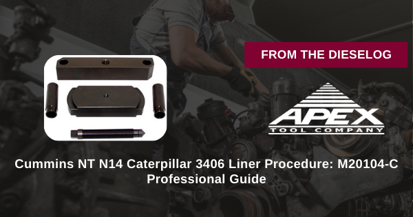 M20104-C Cummins NT N14 liner installation procedure step-by-step